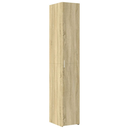vidaXL Highboard Sonoma Oak 30x42.5x185 cm Engineered Wood