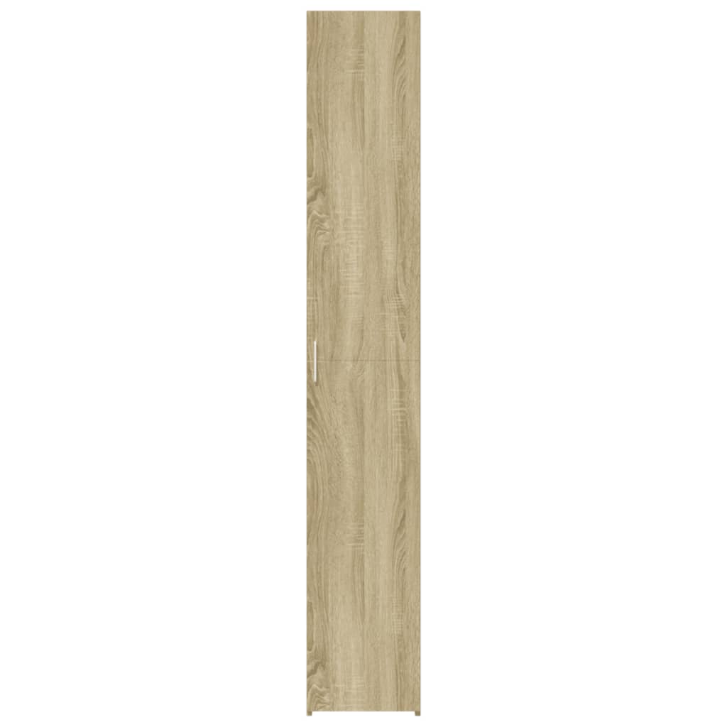 vidaXL Highboard Sonoma Oak 30x42.5x185 cm Engineered Wood