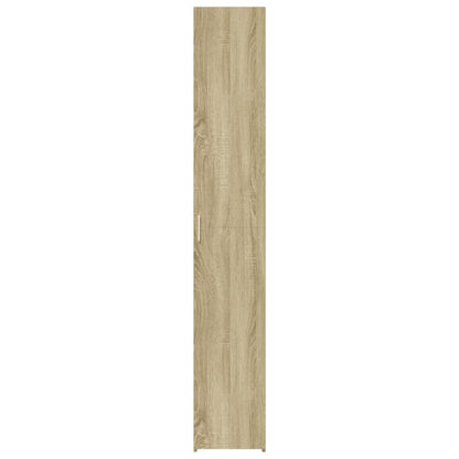 vidaXL Highboard Sonoma Oak 30x42.5x185 cm Engineered Wood