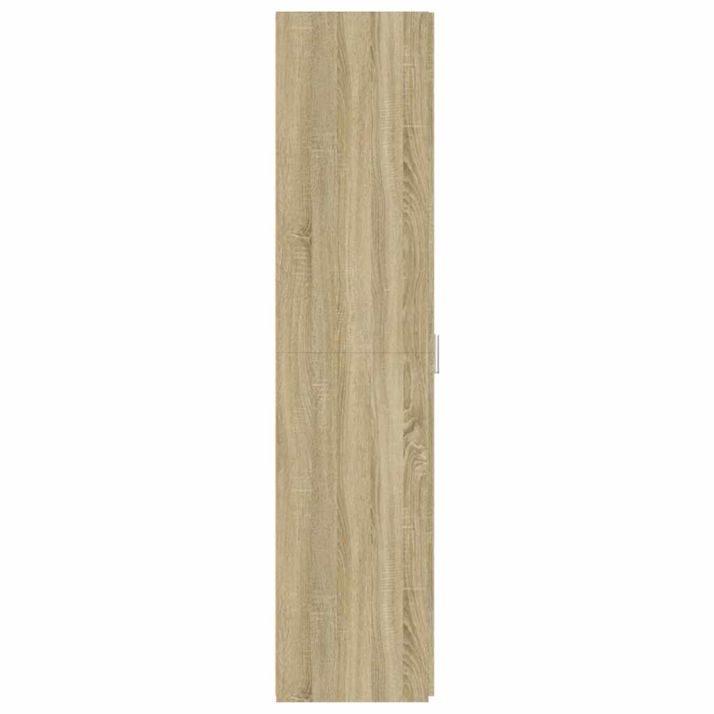 vidaXL Highboard Sonoma Oak 30x42.5x185 cm Engineered Wood