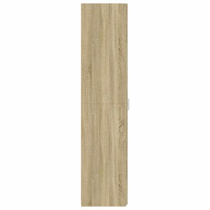 vidaXL Highboard Sonoma Oak 30x42.5x185 cm Engineered Wood