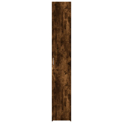 vidaXL Highboard Smoked Oak 30x42.5x185 cm Engineered Wood