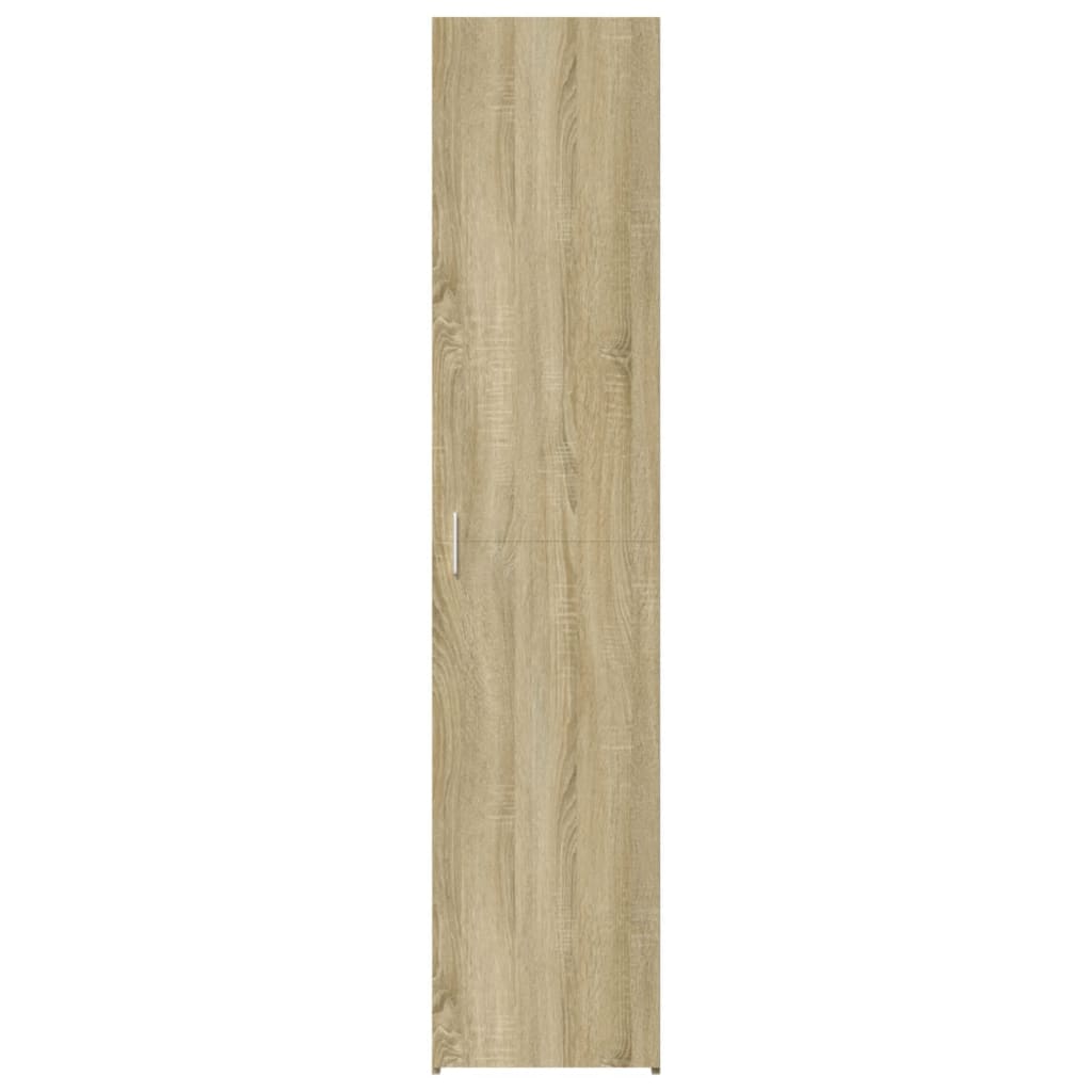 vidaXL Highboard Sonoma Oak 40x42.5x185 cm Engineered Wood