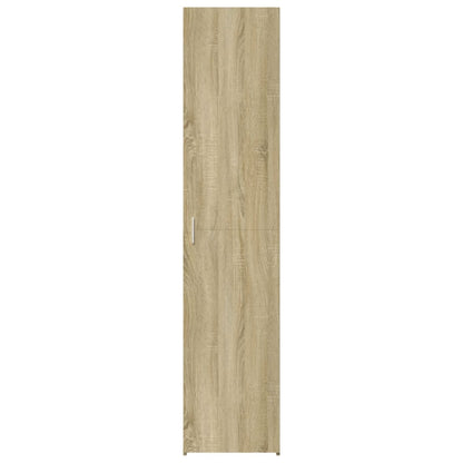 vidaXL Highboard Sonoma Oak 40x42.5x185 cm Engineered Wood