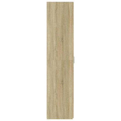 vidaXL Highboard Sonoma Oak 40x42.5x185 cm Engineered Wood