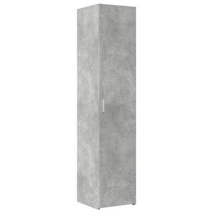 vidaXL Highboard Concrete Grey 40x42.5x185 cm Engineered Wood