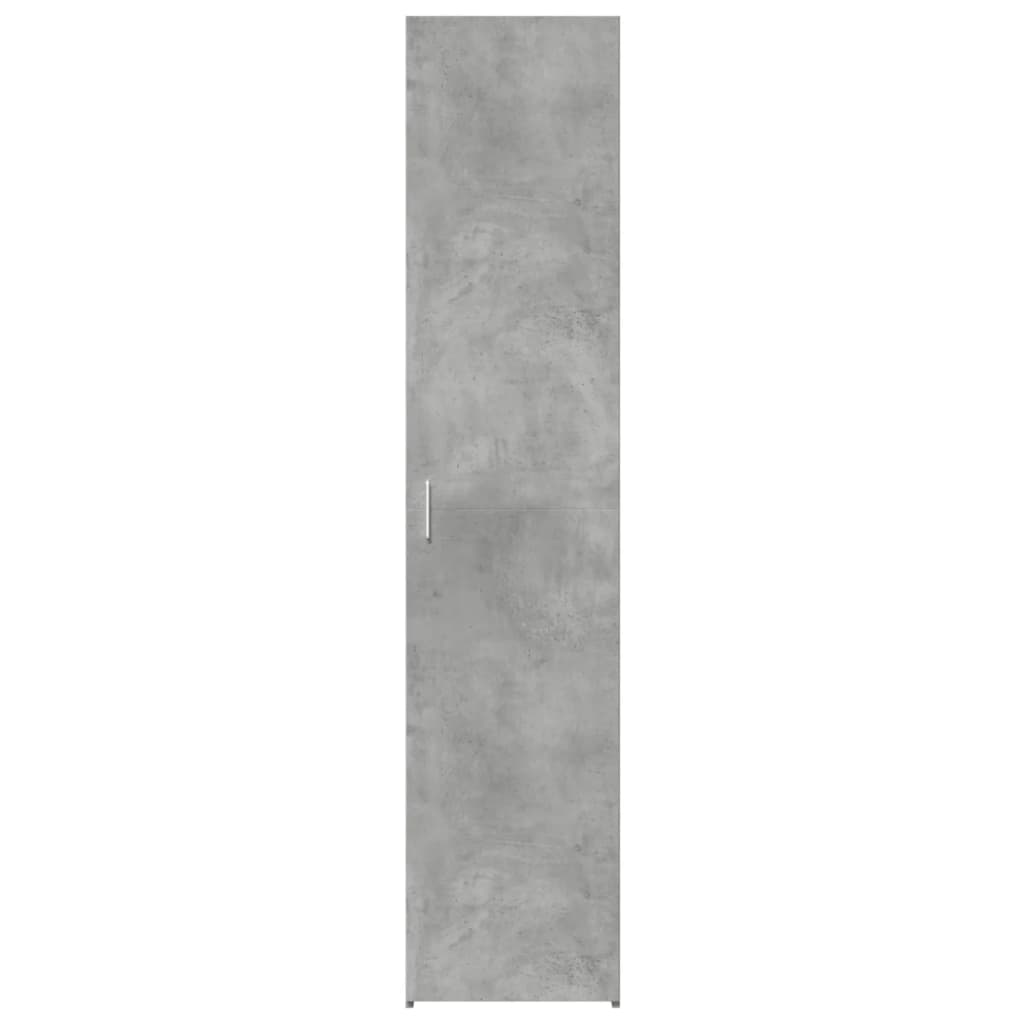 vidaXL Highboard Concrete Grey 40x42.5x185 cm Engineered Wood
