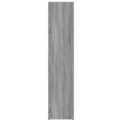vidaXL Highboard Grey Sonoma 40x42.5x185 cm Engineered Wood