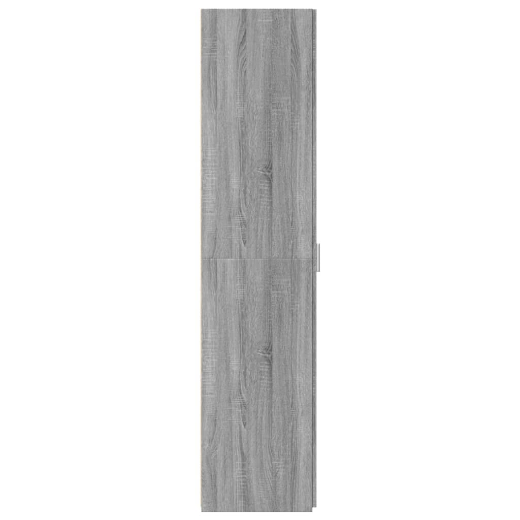 vidaXL Highboard Grey Sonoma 40x42.5x185 cm Engineered Wood