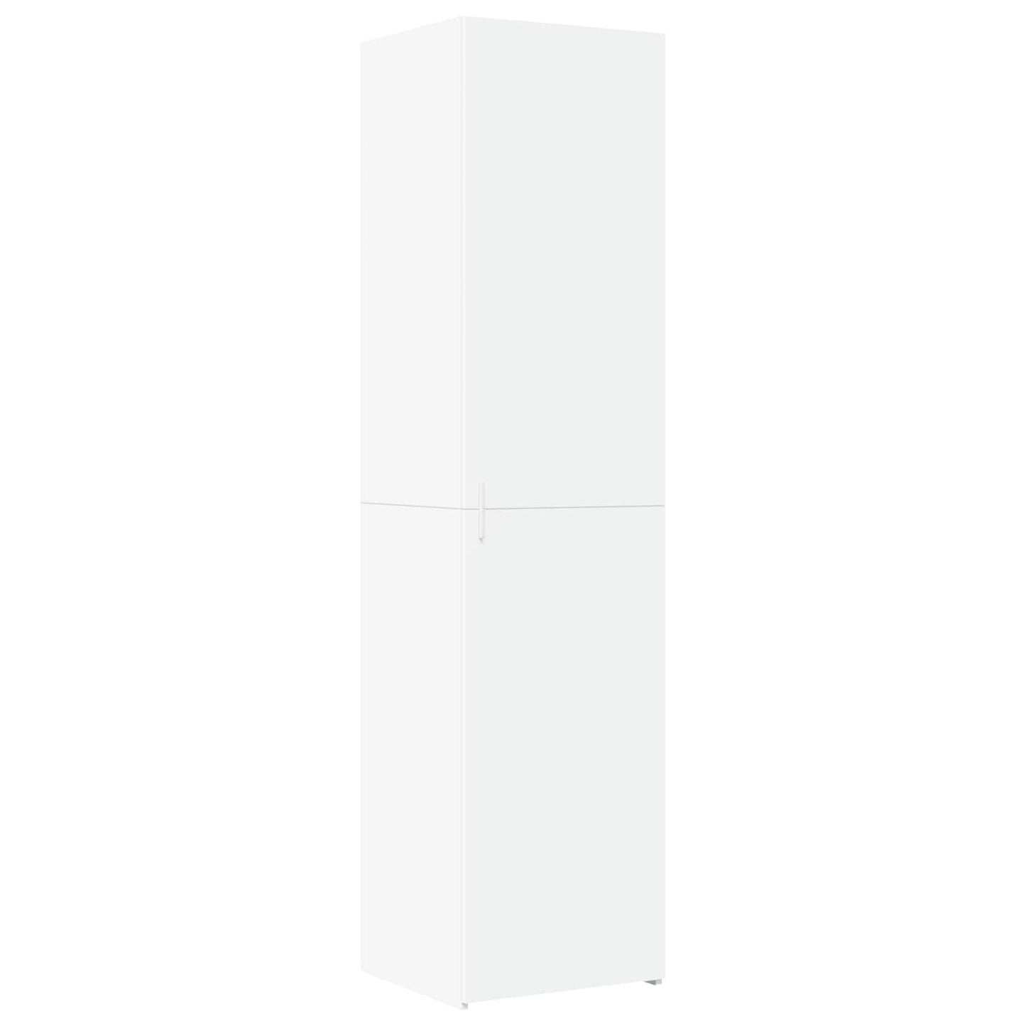 vidaXL Highboard White 45x42,5x185 cm Engineered Wood
