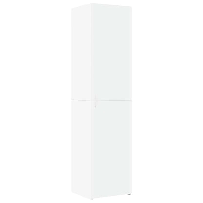 vidaXL Highboard White 45x42,5x185 cm Engineered Wood