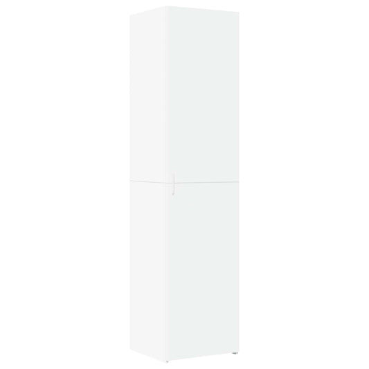 vidaXL Highboard White 45x42,5x185 cm Engineered Wood