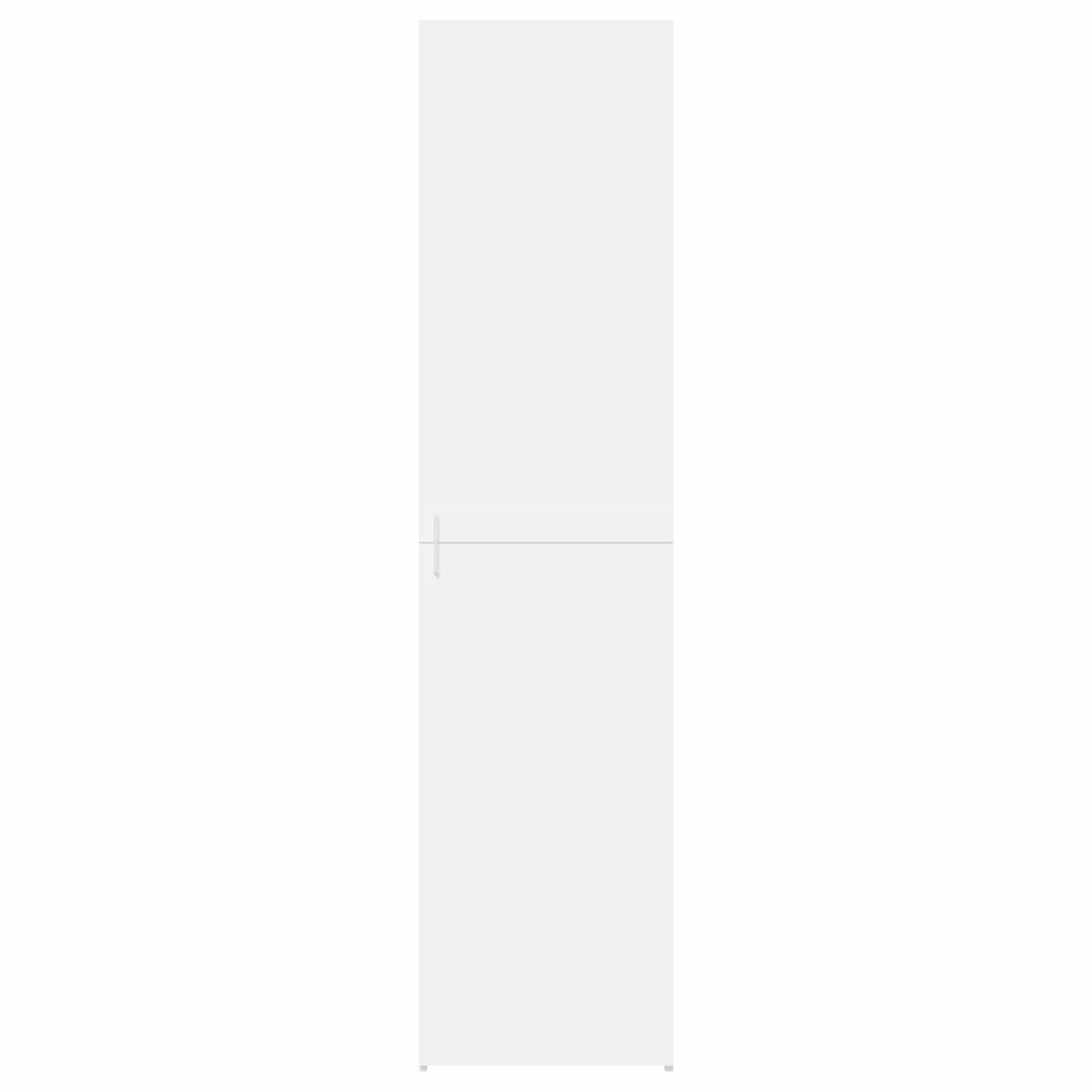 vidaXL Highboard White 45x42,5x185 cm Engineered Wood