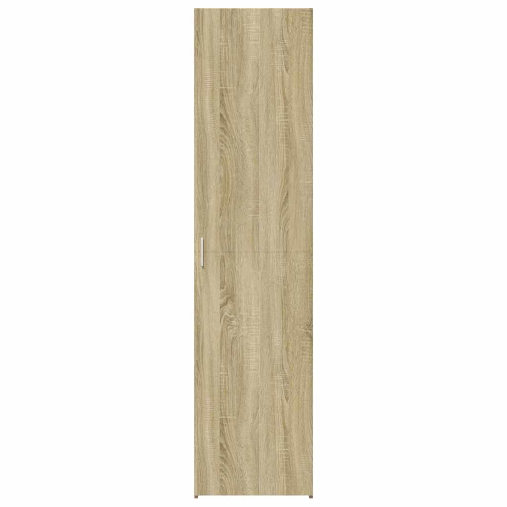 vidaXL Highboard Sonoma Oak 45x42.5x185 cm Engineered Wood