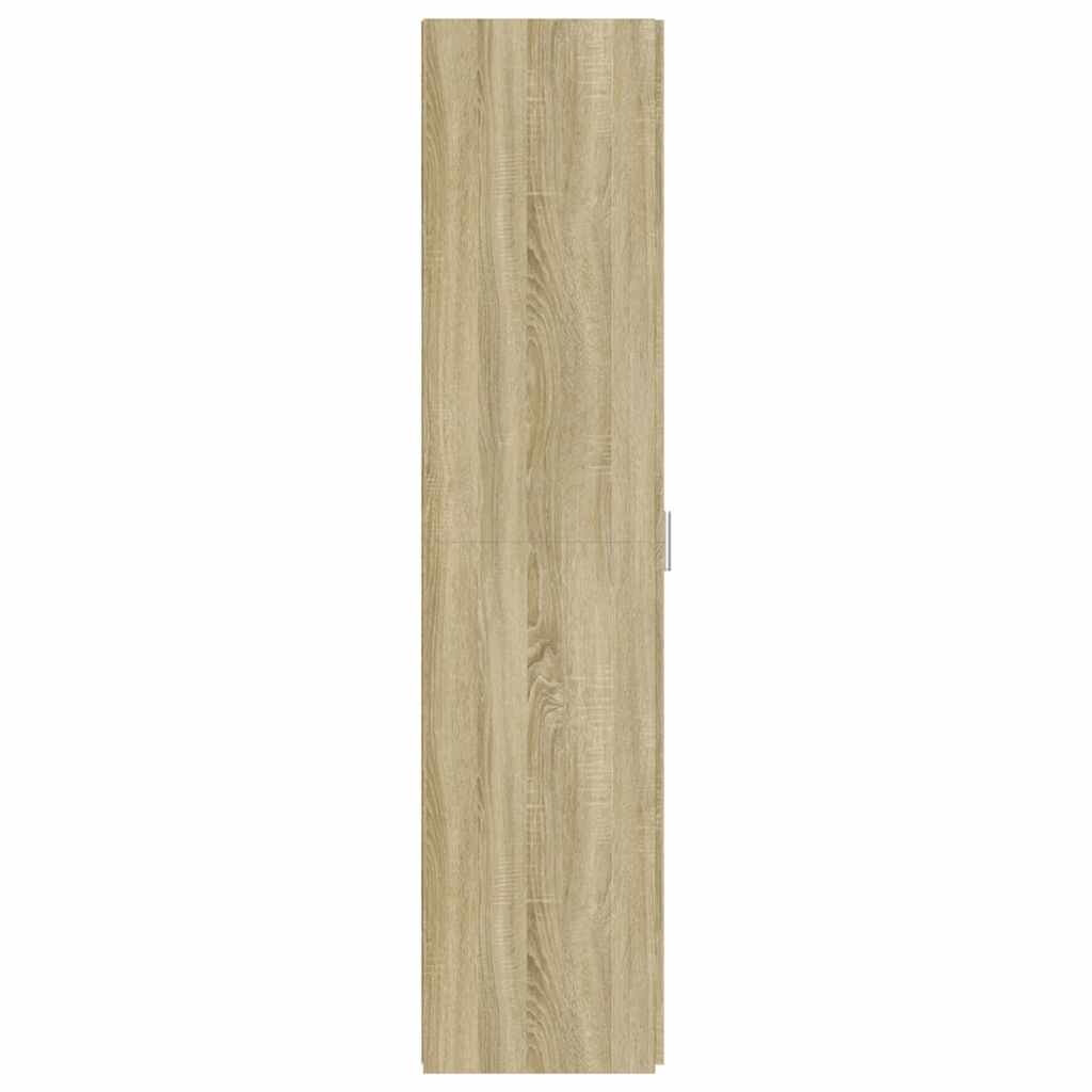 vidaXL Highboard Sonoma Oak 45x42.5x185 cm Engineered Wood