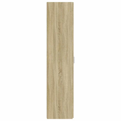 vidaXL Highboard Sonoma Oak 45x42.5x185 cm Engineered Wood
