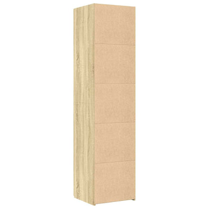 vidaXL Highboard Sonoma Oak 45x42.5x185 cm Engineered Wood