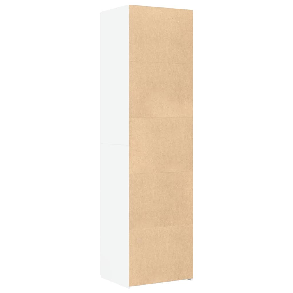 vidaXL Highboard White 50x42.5x185 cm Engineered Wood