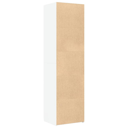 vidaXL Highboard White 50x42.5x185 cm Engineered Wood
