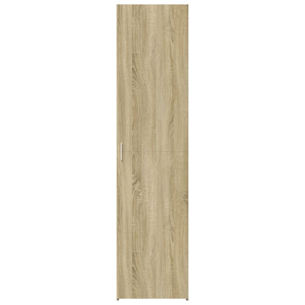 vidaXL Highboard Sonoma Oak 50x42.5x185 cm Engineered Wood