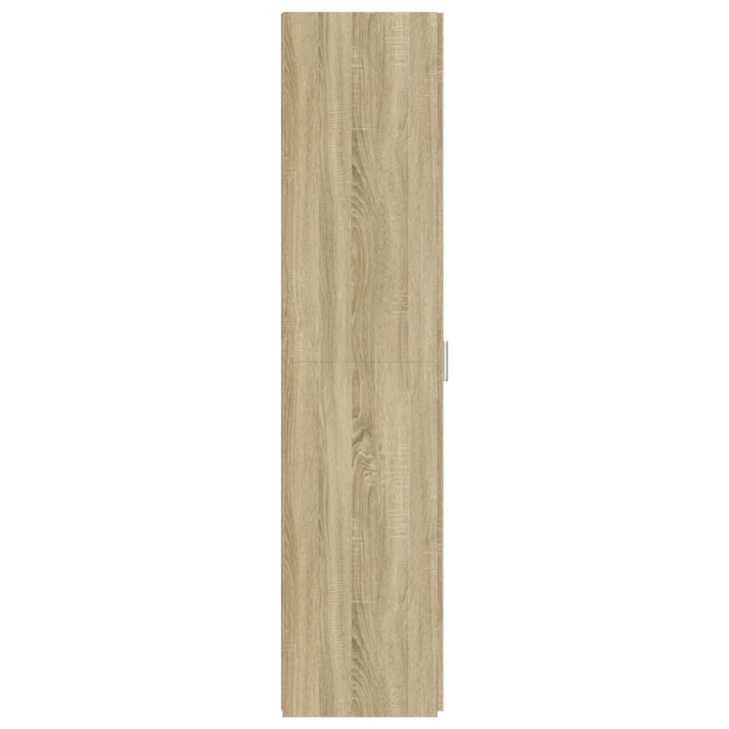 vidaXL Highboard Sonoma Oak 50x42.5x185 cm Engineered Wood