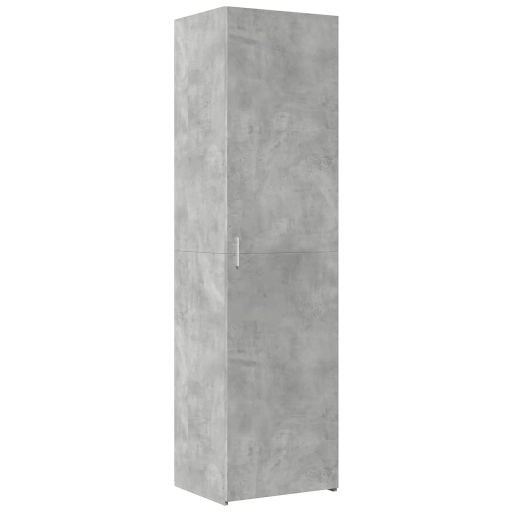 vidaXL Highboard Concrete Grey 50x42,5x185 cm Engineered Wood