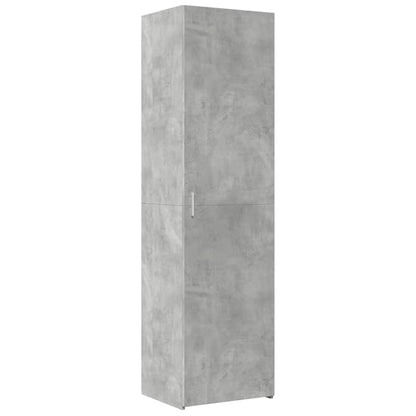vidaXL Highboard Concrete Grey 50x42,5x185 cm Engineered Wood