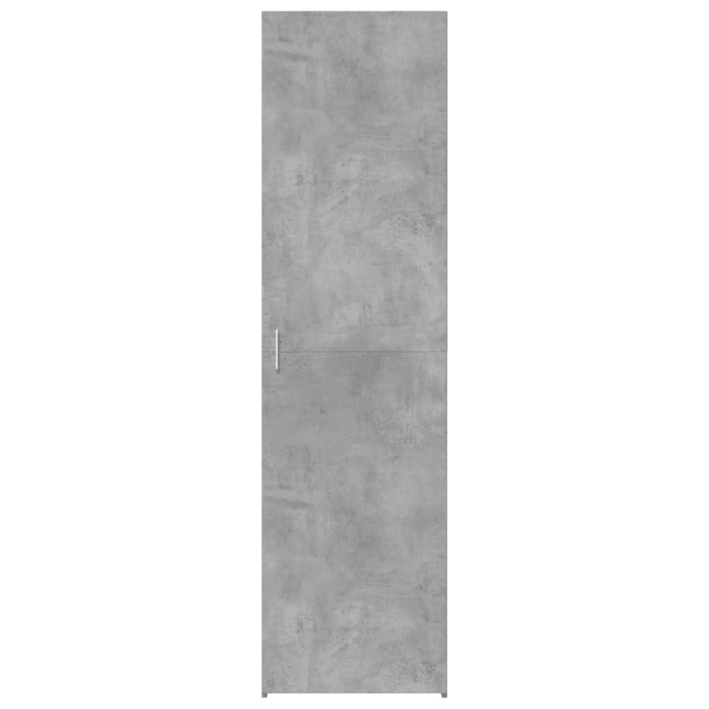 vidaXL Highboard Concrete Grey 50x42,5x185 cm Engineered Wood
