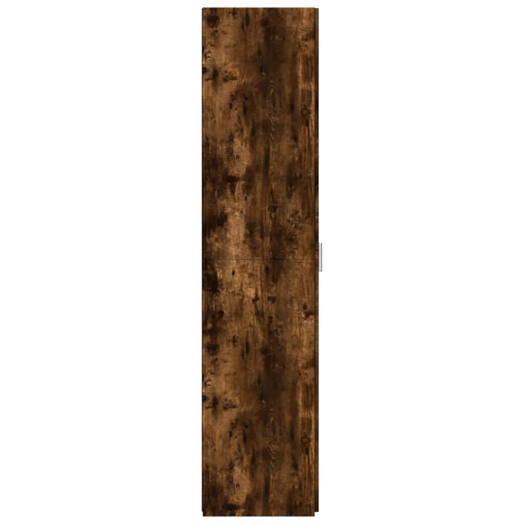 vidaXL Highboard Smoked Oak 50x42.5x185 cm Engineered Wood
