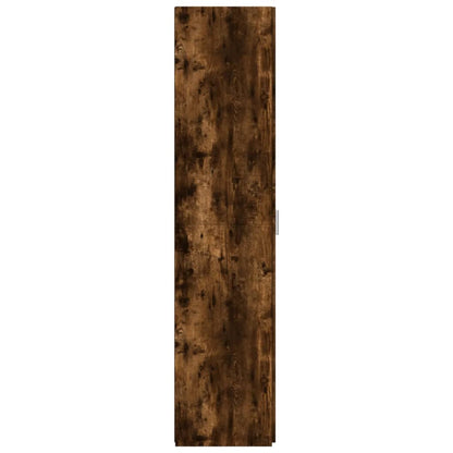 vidaXL Highboard Smoked Oak 50x42.5x185 cm Engineered Wood