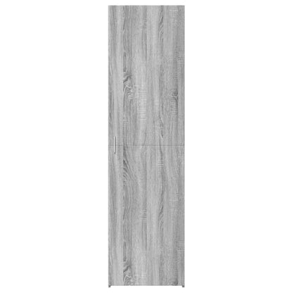 vidaXL Highboard Grey Sonoma 50x42,5x185 cm Engineered Wood