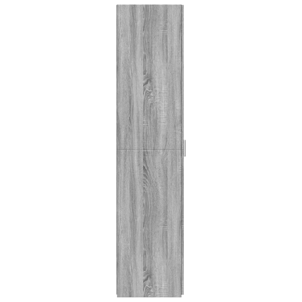 vidaXL Highboard Grey Sonoma 50x42,5x185 cm Engineered Wood