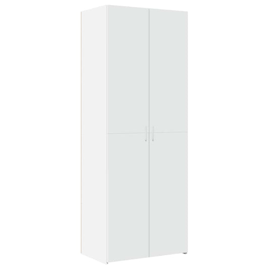 vidaXL Highboard White 70x42.5x185 cm Engineered Wood