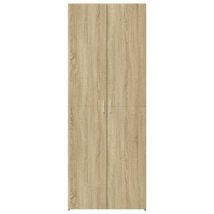 vidaXL Highboard Sonoma Oak 70x42.5x185 cm Engineered Wood