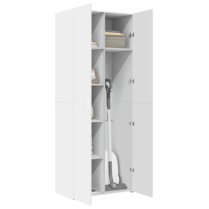 vidaXL Highboard White 70x42.5x185 cm Engineered Wood