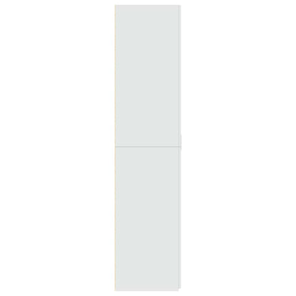 vidaXL Highboard White 70x42.5x185 cm Engineered Wood