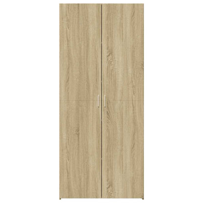 vidaXL Highboard Sonoma Oak 70x42.5x185 cm Engineered Wood