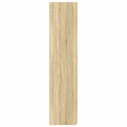 vidaXL Highboard Sonoma Oak 70x42.5x185 cm Engineered Wood
