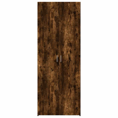 vidaXL Highboard Smoked Oak 70x42.5x185 cm Engineered Wood