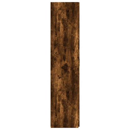 vidaXL Highboard Smoked Oak 70x42.5x185 cm Engineered Wood