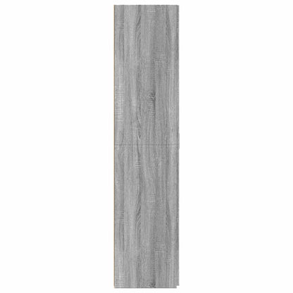 vidaXL Highboard Grey Sonoma 70x42,5x185 cm Engineered Wood