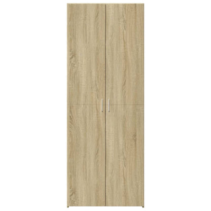 vidaXL Highboard Sonoma Oak 80x42.5x185 cm Engineered Wood