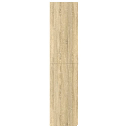 vidaXL Highboard Sonoma Oak 80x42.5x185 cm Engineered Wood