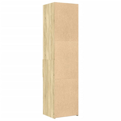 vidaXL Highboard Sonoma Oak 45x42,5x185 cm Engineered Wood