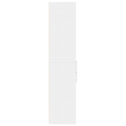 vidaXL Highboard White 50x42.5x185 cm Engineered Wood
