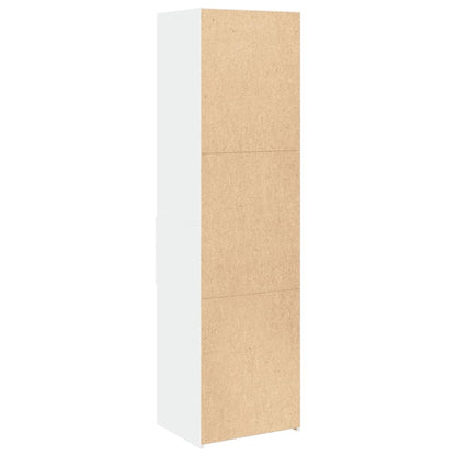 vidaXL Highboard White 50x42,5x185 cm Engineered Wood