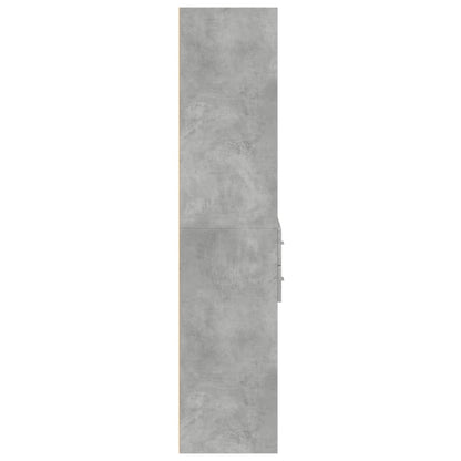 vidaXL Highboard Concrete Grey 70x42.5x185 cm Engineered Wood