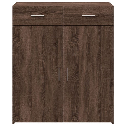 vidaXL Sideboard Brown Oak 80x42.5x93 cm Engineered Wood