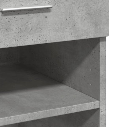 vidaXL Sideboard Concrete Grey 80x42,5x93 cm Engineered Wood
