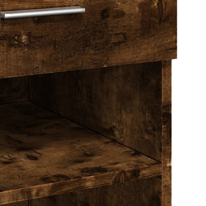 vidaXL Sideboard Smoked Oak 80x42,5x93 cm Engineered Wood